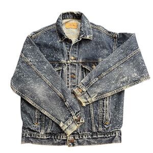Levi's 70507-0229 Galactic Wash Denim Jacket Size Small